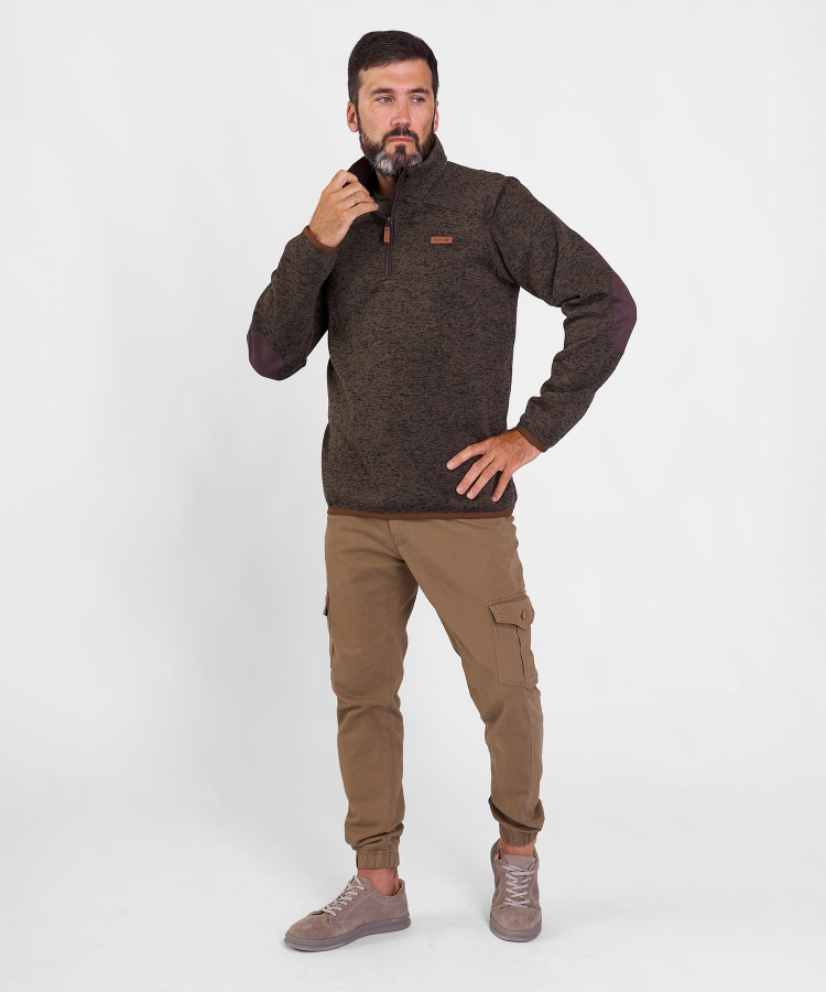 Пуловер Aniak II Мужской (XXL, 2100/т.коричневый, , , , , )