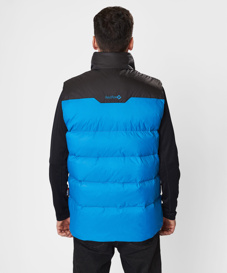 Жилет пуховый Nansen RL Мужской (L, 8210/синий/черный, , , , , )