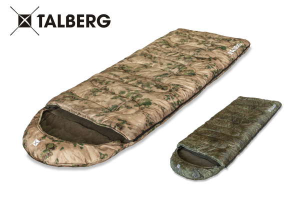 Talberg forester -20°с спальный мешок (туман -20с, левый)