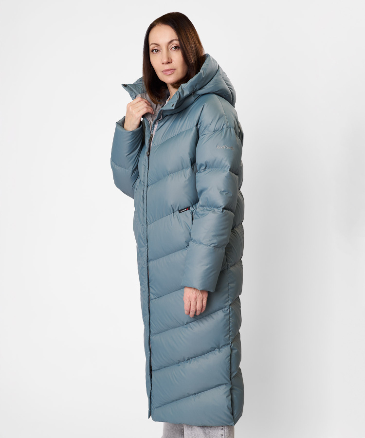 Пальто пуховое Astra Женское (XL, 6800/голубая глина, , , , , )