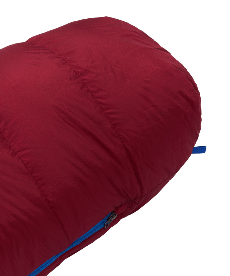 Спальный мешок пуховый Rapid -20C left (Long, 1282/т.красный/синий, , , , , )