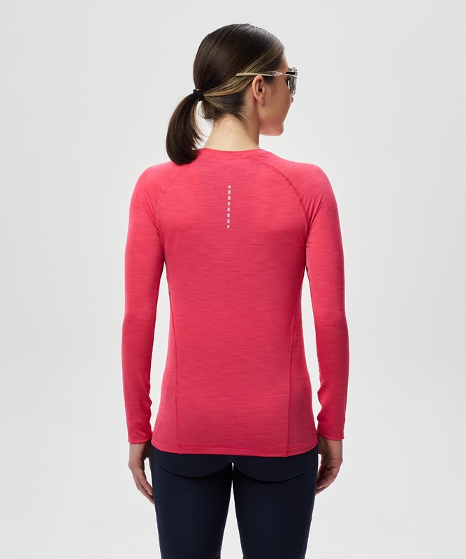 Футболка Nordski Pro Magenta W с длинным рукавом (42-L, Magenta, , , )