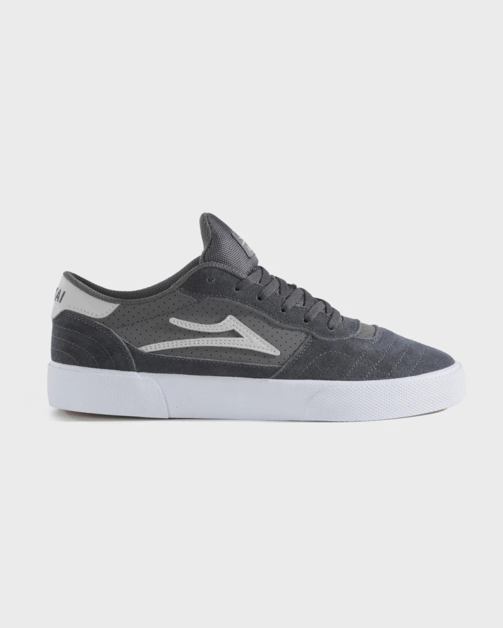 Кеды Lakai Cambridge (41, CHARCOAL SUEDE/WHITE, , , , , )