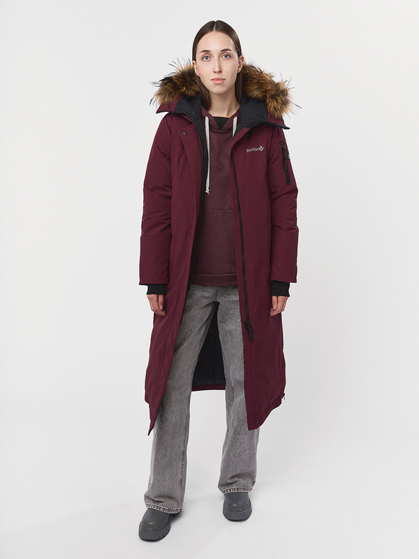 Пальто пуховое Aurora III Женское (XL, 2500/бургунди, , , , , )