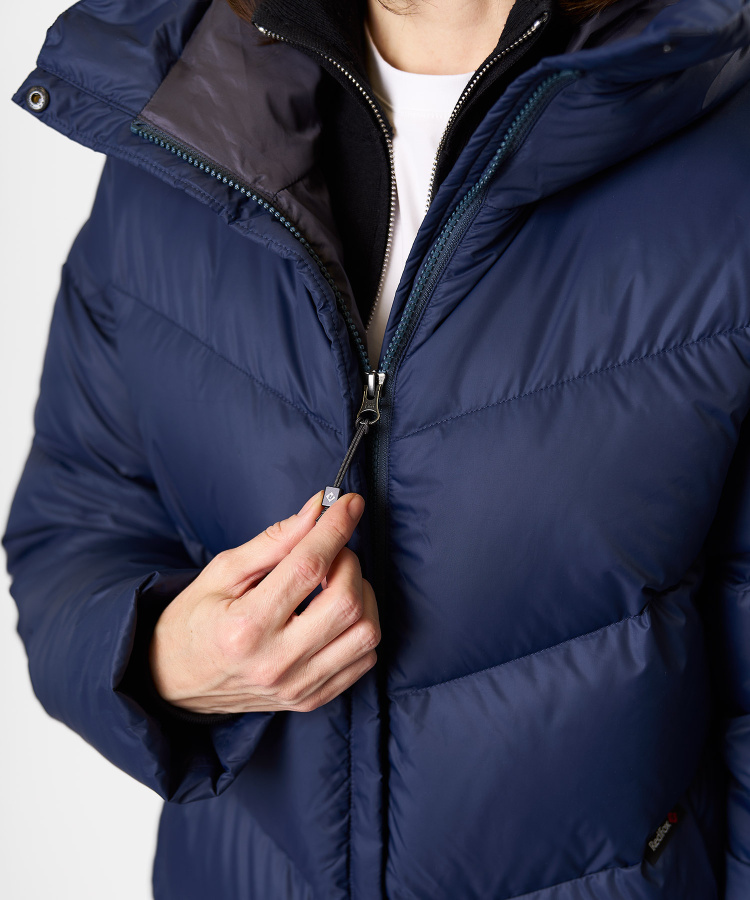 Пальто пуховое Astra Женское (S, 9100/т.синий, , , , , )