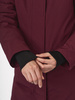 Полупальто пуховое Nyla III Женское (XL, 2500/бургунди, , , , , )