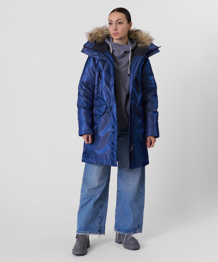 Полупальто пуховое Kodiak GL II Женское (XL, M500/металлик синий, , , , , )