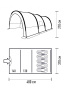 Talberg tonnel plus 5 палатка talberg (серый)