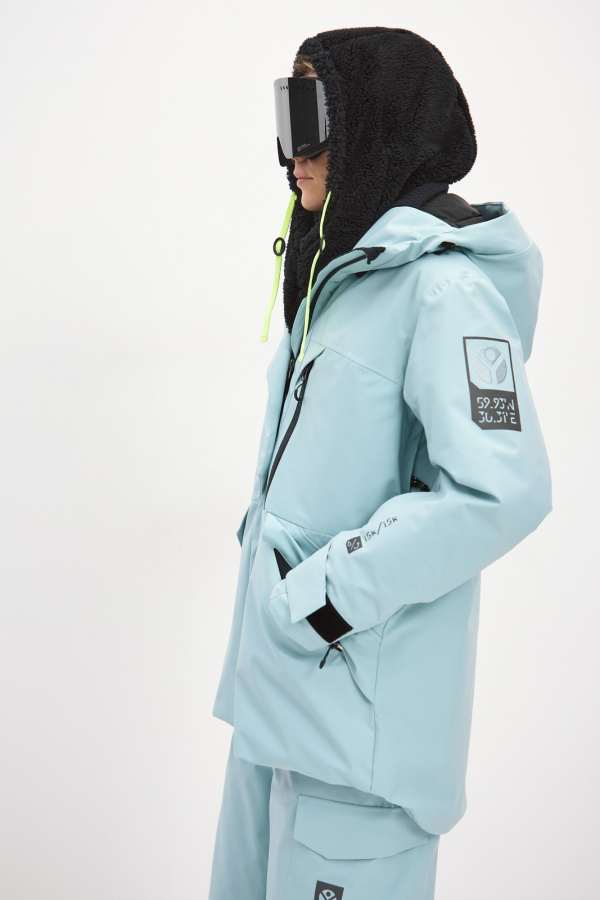 *Куртка 24-47549 горн жен. (44, 53 Ментол, 164, , , , )