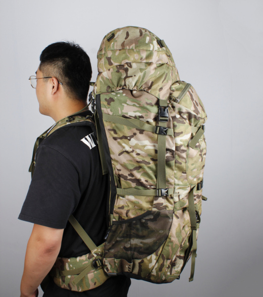 SAMSTRONG b0442 blue fox 70a. походный рюкзак (70 камуфляж)