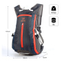 SAMSTRONG b0460 cycling bag рюкзак (т. синий)
