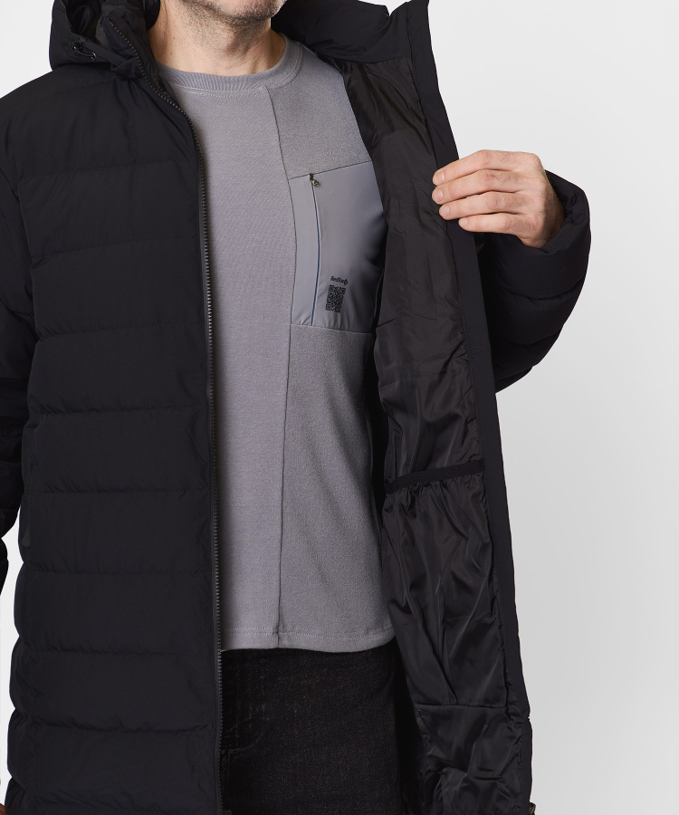 Пальто пуховое Siberia IV Мужское (XXL, 1000/черный, , , , , )