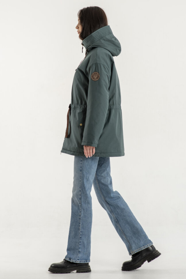 *Парка жен. арт. 48245 (170, Зеленый, 100, 108, , , )