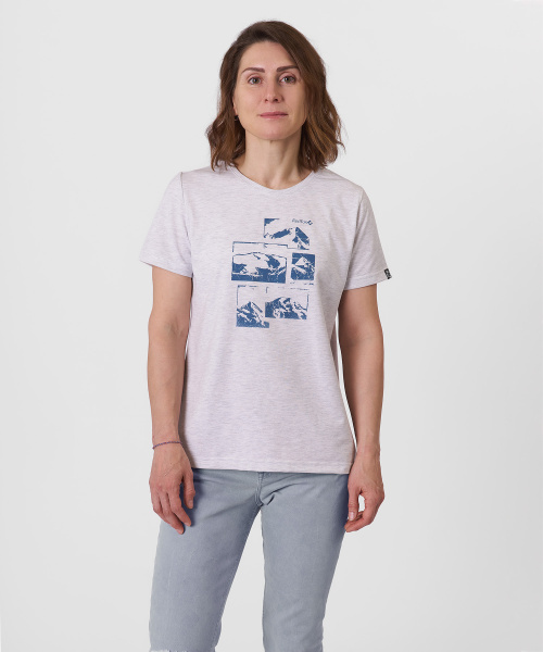 Футболка Sl Женская (XS, 7000/св.серый, , , , , )