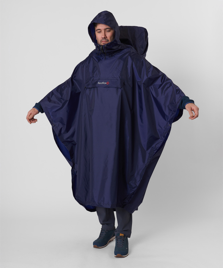 Накидка Poncho Plus (, 9100/т.синий, , , , , )