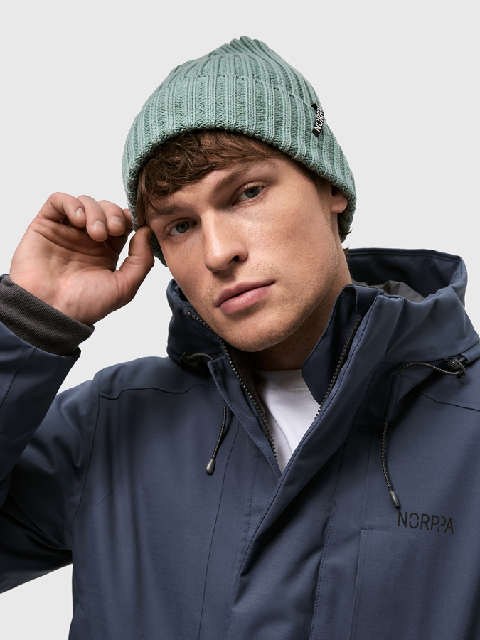 *100664 Шапка MGA 3 (One Size, 557 пепельно-голубой, , , , , )