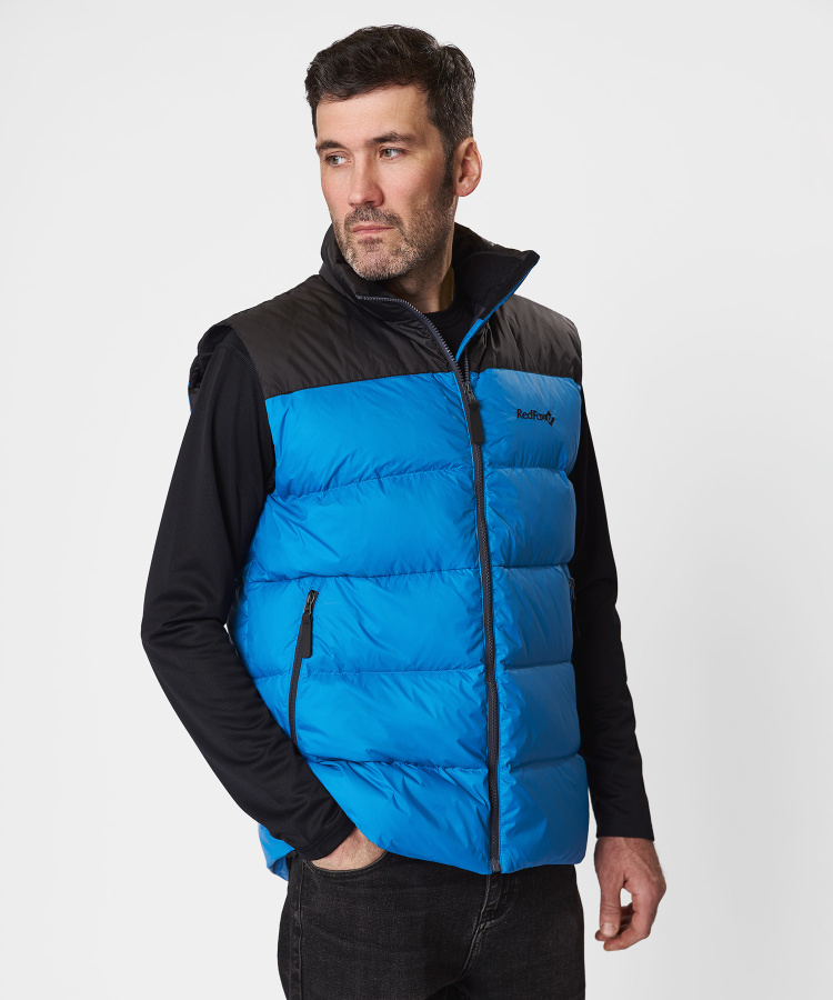 Жилет пуховый Nansen RL Мужской (L, 8210/синий/черный, , , , , )