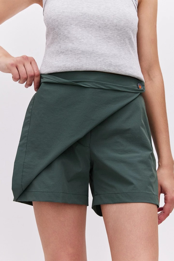 *Юбка-шорты 24-31141 жен. (46, 56 хаки, 166, , , , )