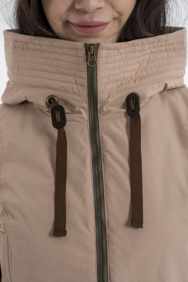 *Парка жен. арт. 48275 (170, Пудра, 96, 104, , , )