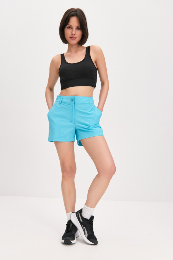 *Шорты 24-31324 жен. (40, 40 Голубой, 160, , , , )