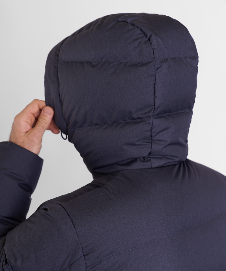 Пальто пуховое Narvik II Мужское (S, 9700/деним, , , , , )