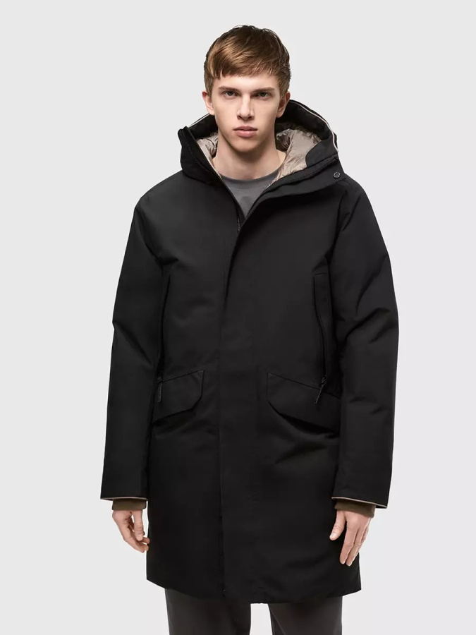 *100638 Пальто мужское TOGAR (M, 060 чёрный, , , , , )