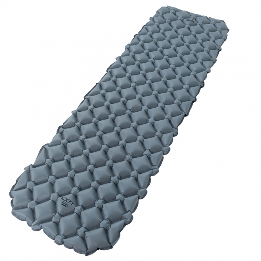 1008 MATTRESS коврик надувной (св. серый, 189х58х6 см)