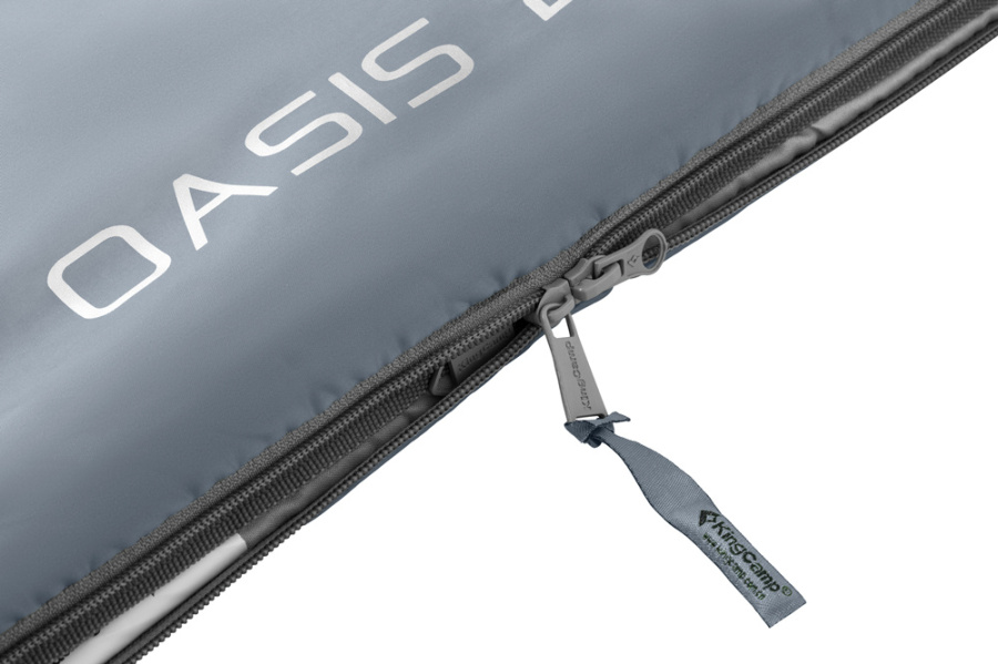 3121 OASIS 250 -3С 190+30x75 спальный мешок (зелёный, правый)