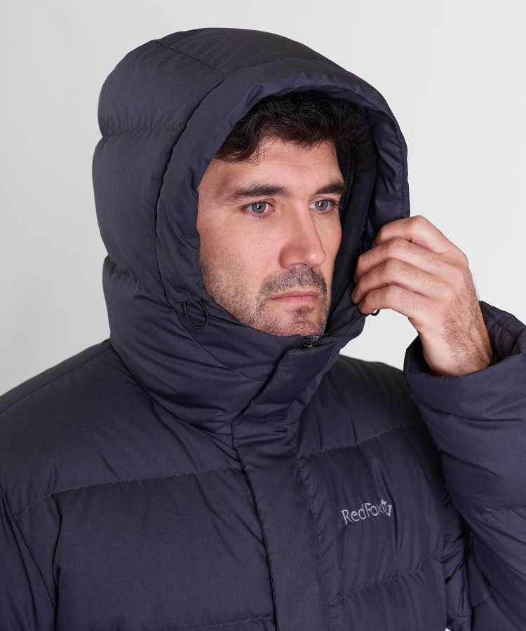 Пальто пуховое Narvik II Мужское (S, 9700/деним, , , , , )