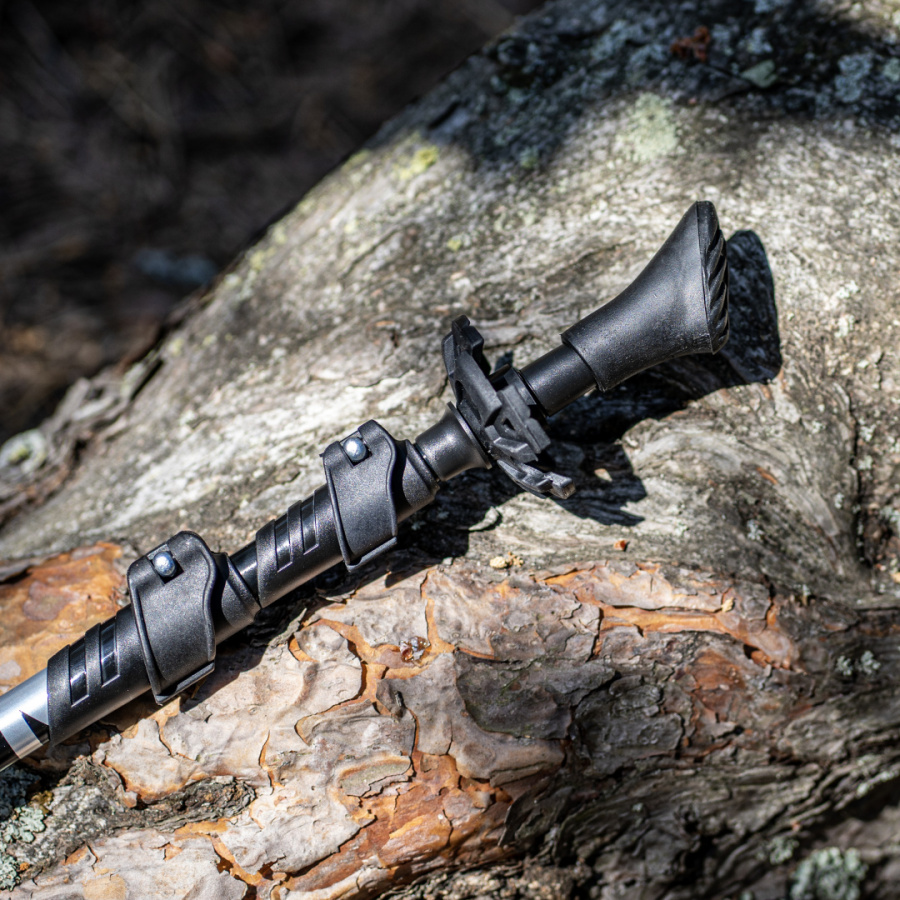 SCANDICA палки для скандинавской ходьбы (1 пара, чёрный)