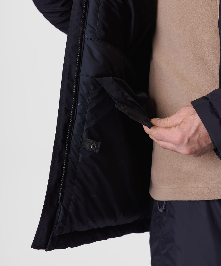 Куртка утепленная Snow Man lV Мужская (XXL, 1000/черный, , , , , )