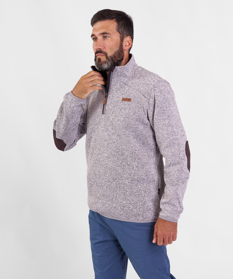 Пуловер Aniak II Мужской (S, 7000/св.серый, , , , , )