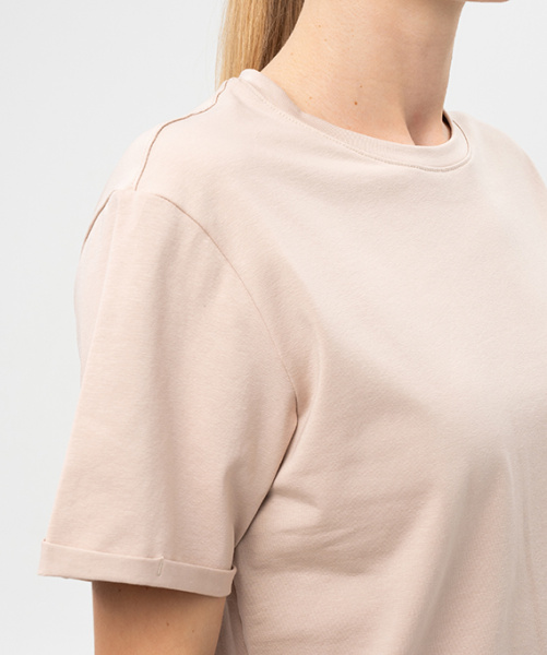 Футболка Nordski Simple Logo Beige W (38, Beige, , , , , )