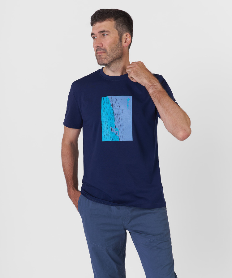 Футболка Rock Мужская (L, 9100/т.синий, , , , , )