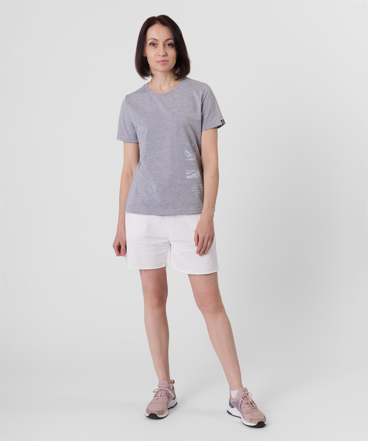 Футболка Memory Женская (XL, 4000/серый, , , , , )