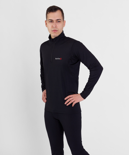 Первый слой фуфайка с длинным рукавом Active Mid II Мужская (S, 1000/черный, , , )