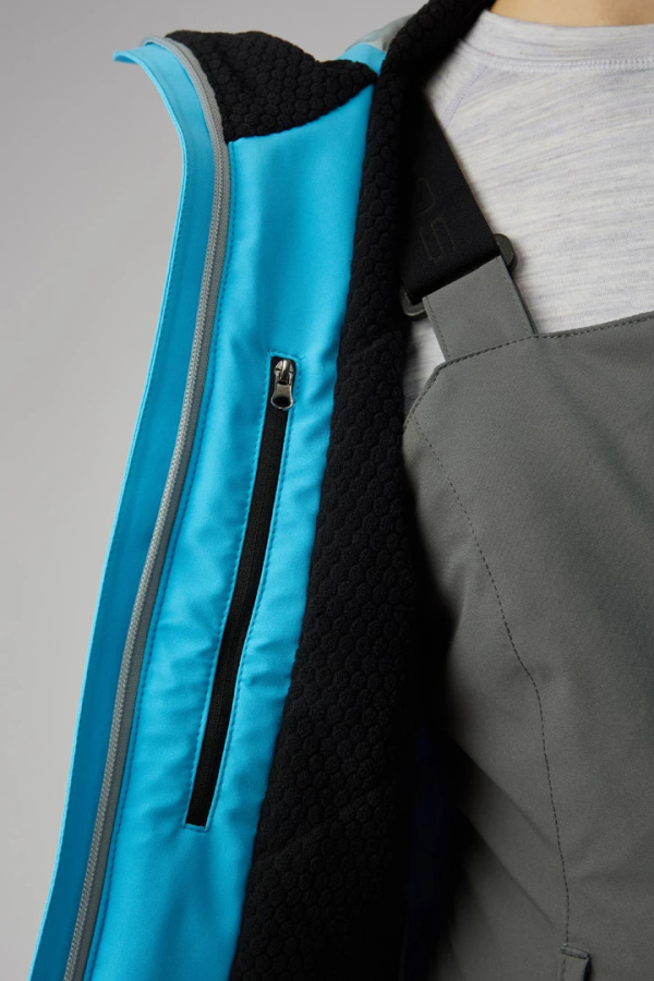 *Куртка 23-42533 гор. жен. (46, 40 Голубой, 166, , , , )