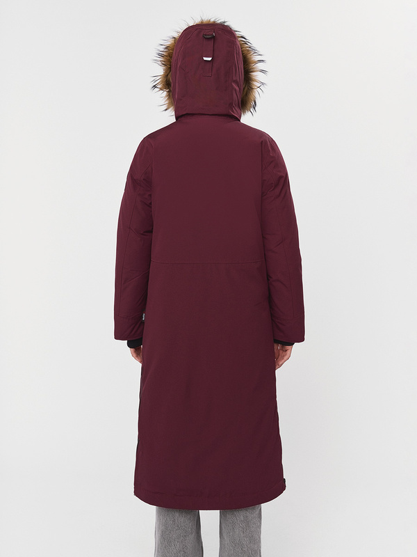 Пальто пуховое Aurora III Женское (XL, 2500/бургунди, , , , , )