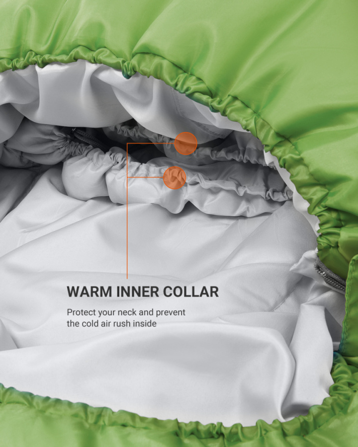 3131 TRECK 300 215x80x55 спальный мешок (-13С, черный, правый)