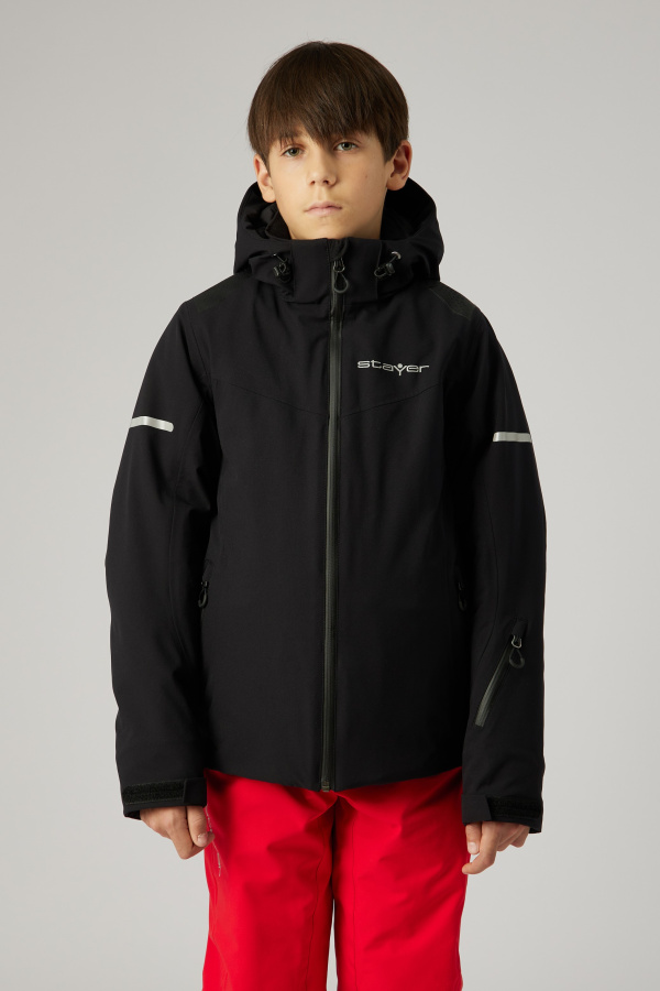 *Куртка детская гор. 23-42560 (34, 10 Черный, 140, , , , )