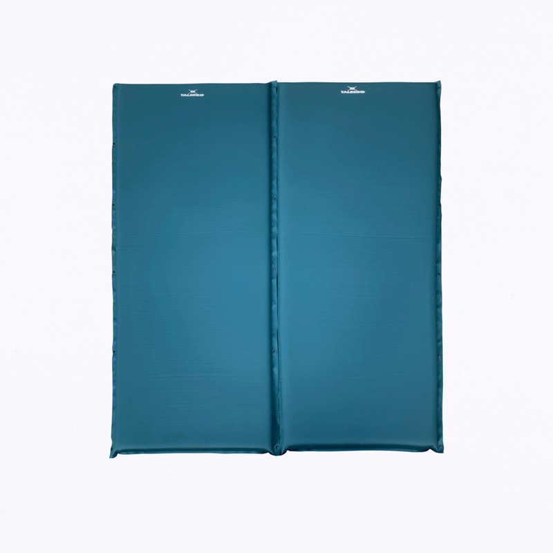 QUICK BEST MAT самонадувающиеся коврики (серо-синий,192х66х9 см)