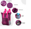 B0255 ULTRA-LIGHT BACKPACK склад. сумка-рюкзак (фиолетовый)