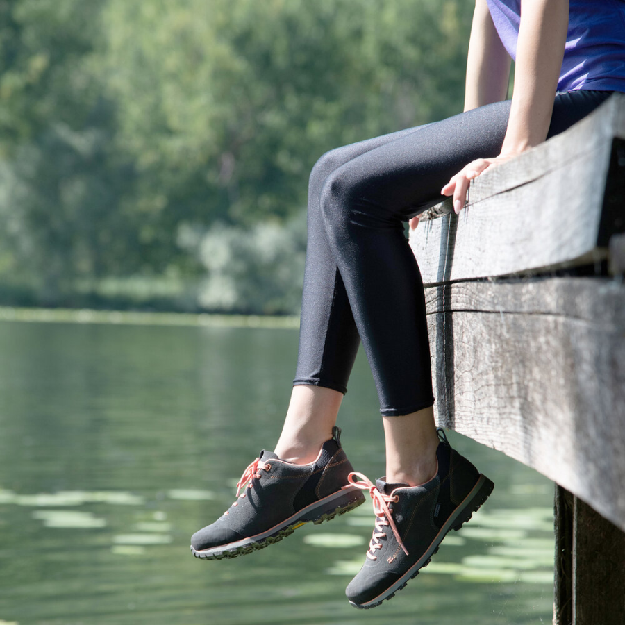 Ботинки ZETA W'S WP (41, DARK GREY/PEACH, , , , , , , )