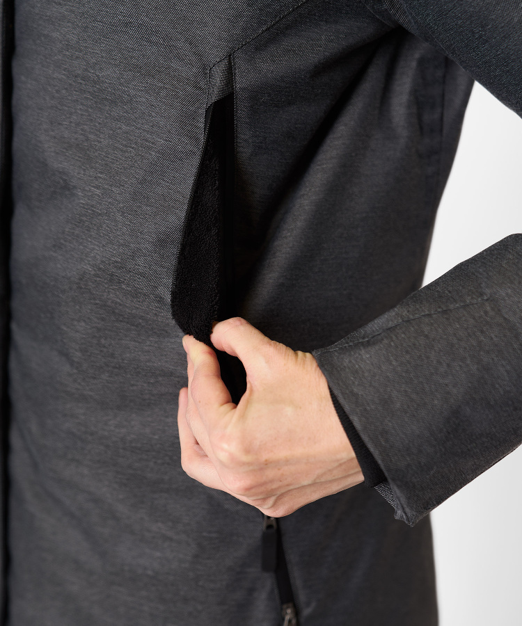 Полупальто пуховое Atalaya II Женское (M, 2000/асфальт, , , , , , )