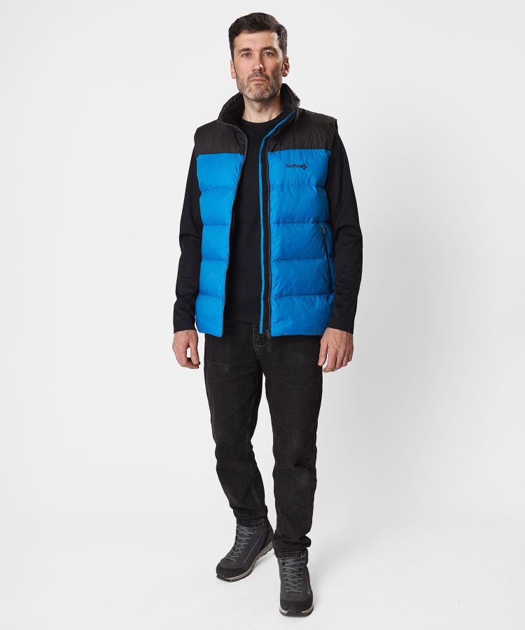 Жилет пуховый Nansen RL Мужской (L, 8210/синий/черный, , , , , )