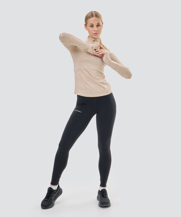 Лонгслив Nordski Impulse Beige W (42-L, Beige, , , , , )