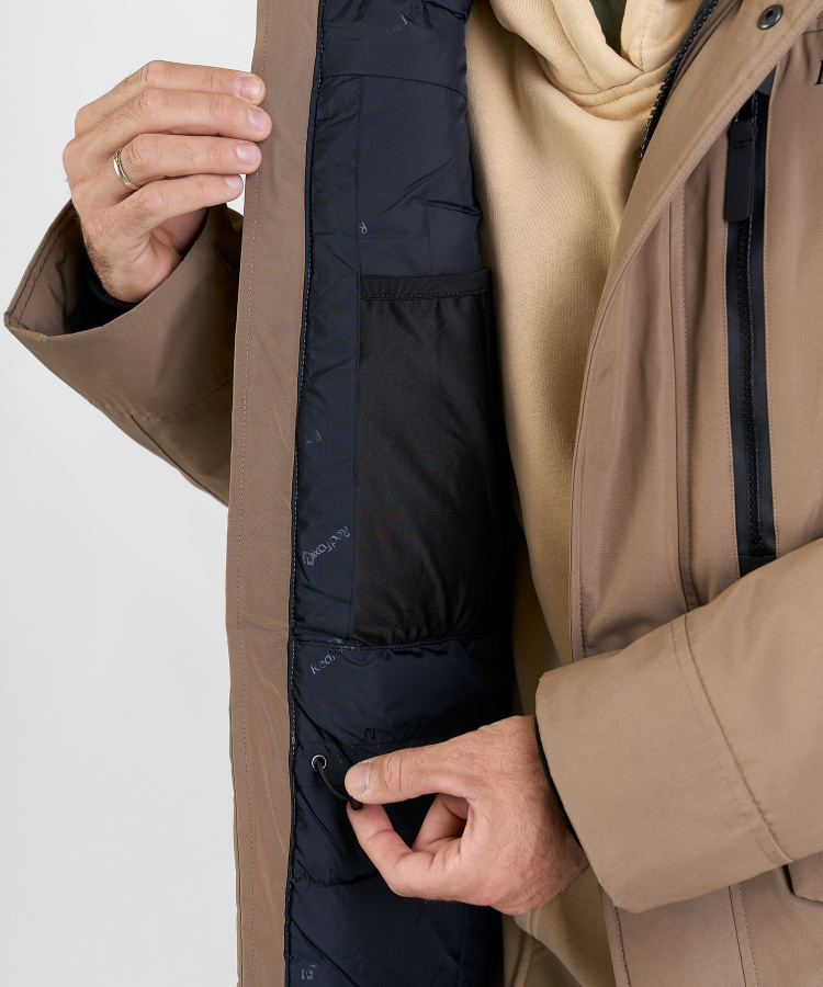 Куртка пуховая Nanook III Мужская (M, 4800/песок, , , W23-24, , )