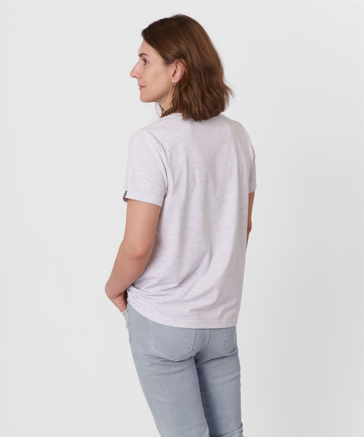 Футболка Sl Женская (L, 7000/св.серый, , , , , )