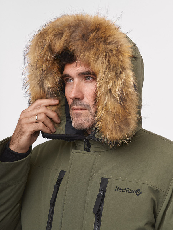 Куртка пуховая Nanook III Мужская (XXL, 3100/т.оливковый, , , , , )
