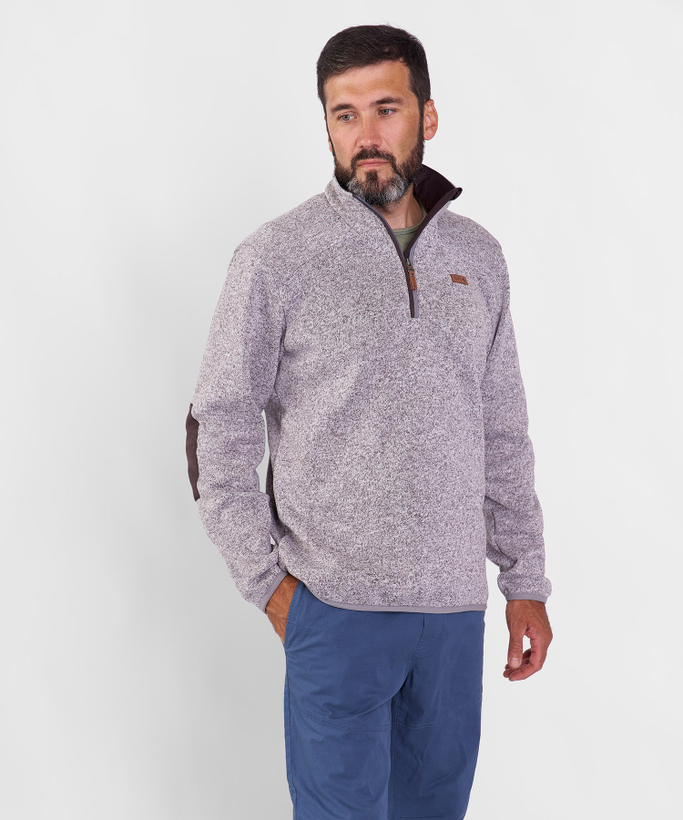 Пуловер Aniak II Мужской (S, 7000/св.серый, , , , , )